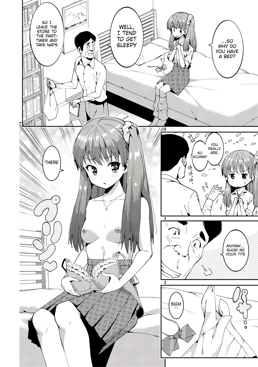 Hentai Manga Comic-Shoplifting JK Punishment Sex-Read-12